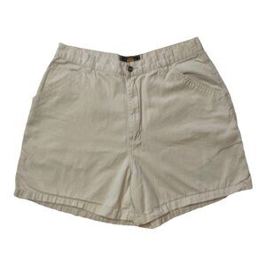 Vintage ROUTE 66 Twill Carpenter Shorts Women Sz 18 Hi-Rise Hiking 2000s y2k